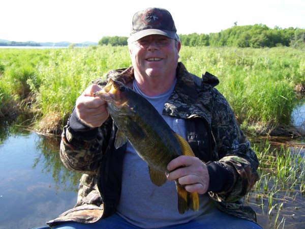 Brian Cain with Bass