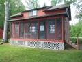 cabin 144 down outside